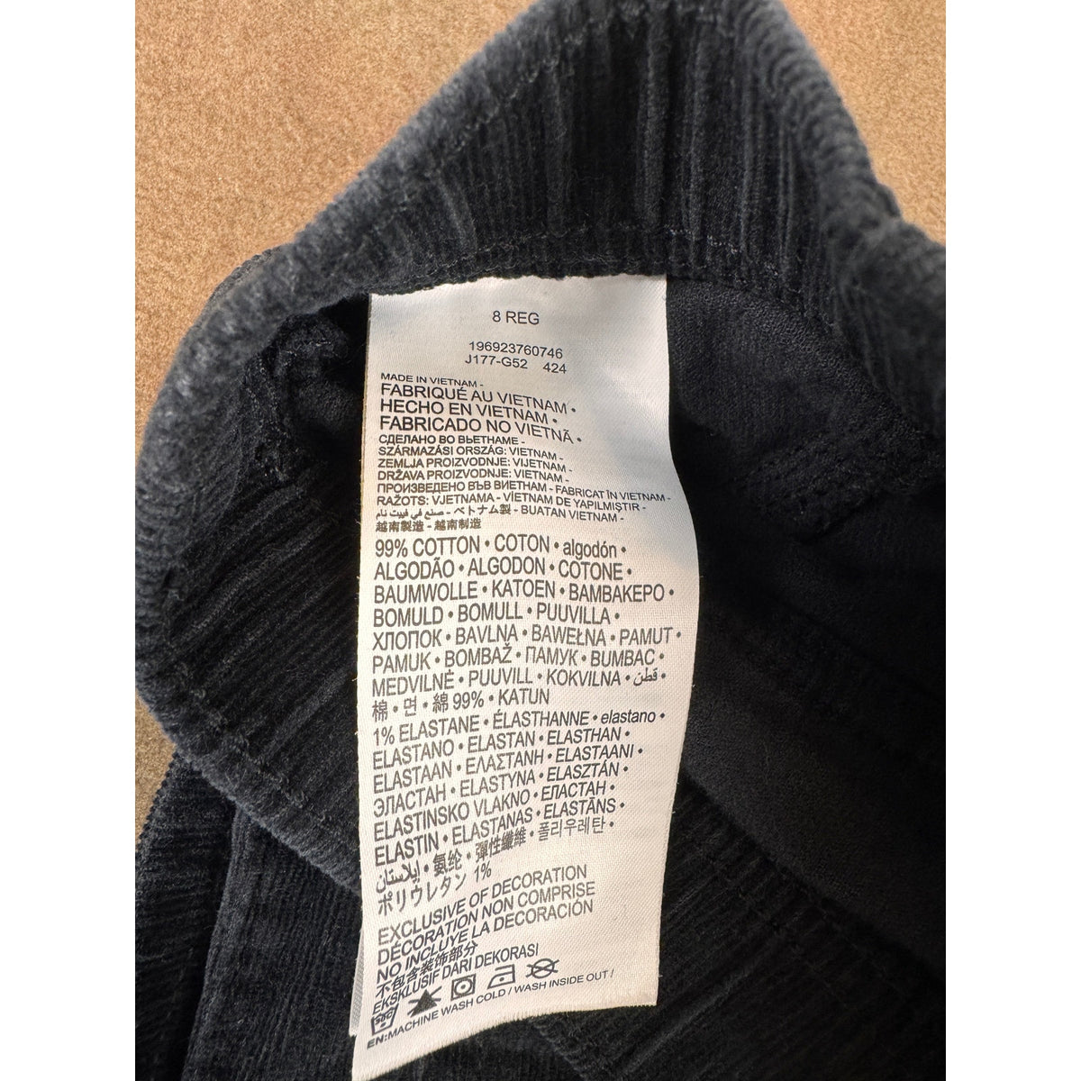 Boys Size 8 Fall Winter Clothing Lot Old Navy Cat & Jack Levi’s 5 Pieces #1149