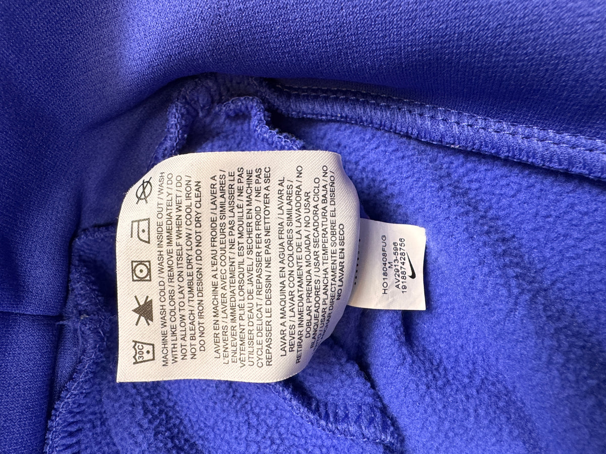 Nike Dri-FIT Just Do It Pullover Hoodie Youth Medium Blue #980