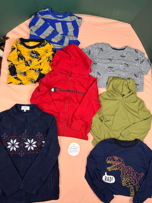 8-Piece Boys Clothing Lot Sizes 5T-5 Fall/Winter #178