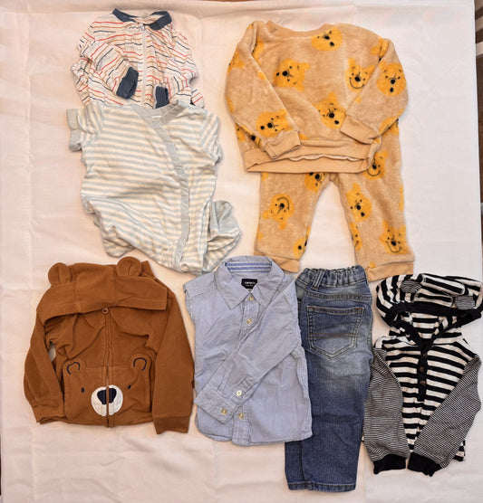 Boys 12M Fall/Winter Clothing Collection – Carter’s, Nike, Disney & More – #184