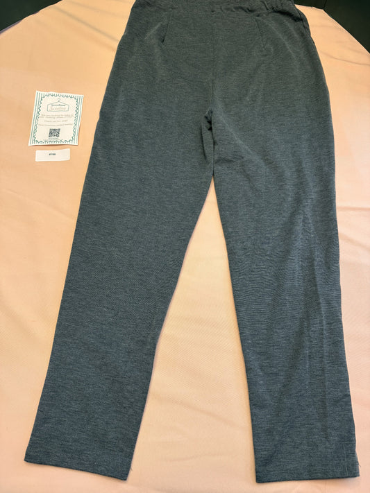 Alina Mae Gray Maternity Pants Size Medium Stretch Over Belly Comfort Pants SKU #788