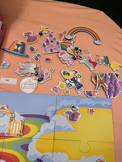 Skillmatics Magnetopia Princess & Unicorn Land Magnetic Play Set 40+ Pieces Ages 3-7 #828