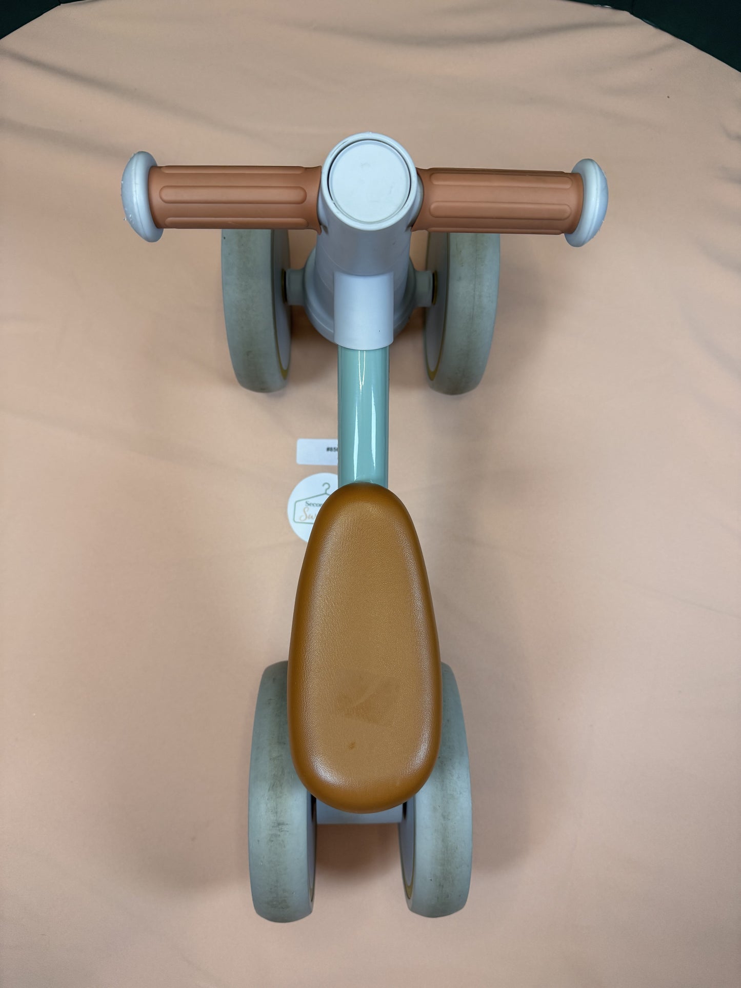 SEREED Wooden-Style Toddler Balance Bike / Ride-On (4-Wheel) #856