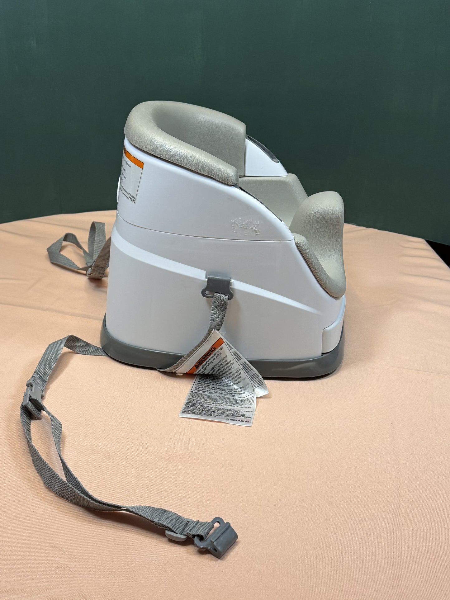 Ingenuity Baby Base 2-in-1 Booster Feeding Seat with Safety Straps Gray #857 and #858