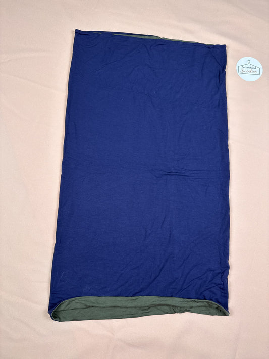 ZoberLoco Mama’s Bonding Comforter Baby Sling Carrier – Reversible Blue/Olive #897