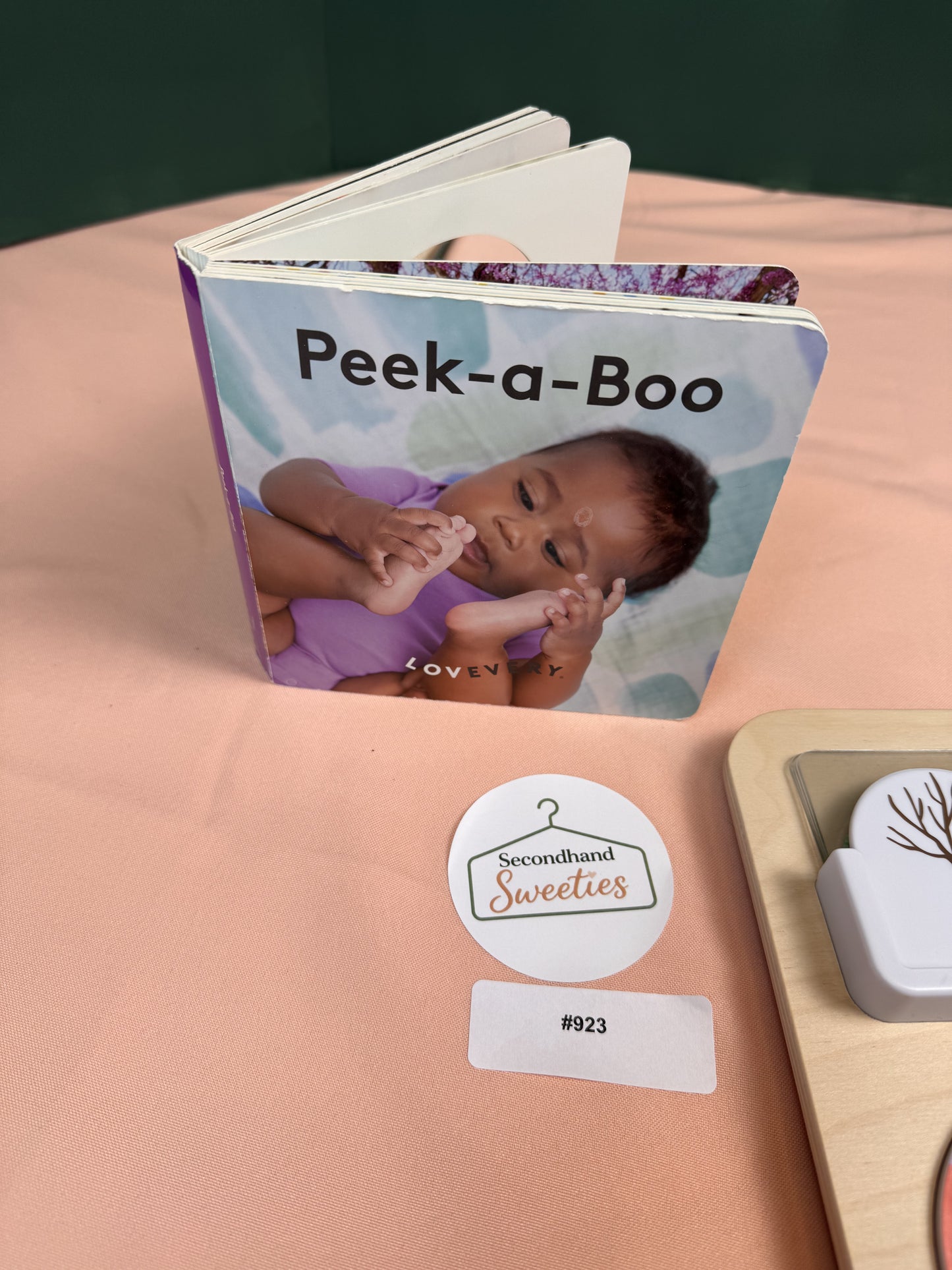 Lovevery Montessori Weather & Routine Learning Board with Peek-a-Boo Book #923