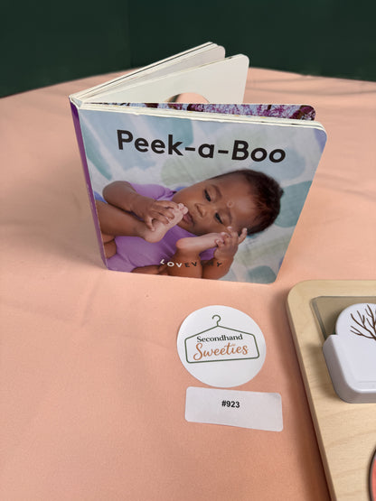 Lovevery Montessori Weather & Routine Learning Board with Peek-a-Boo Book #923