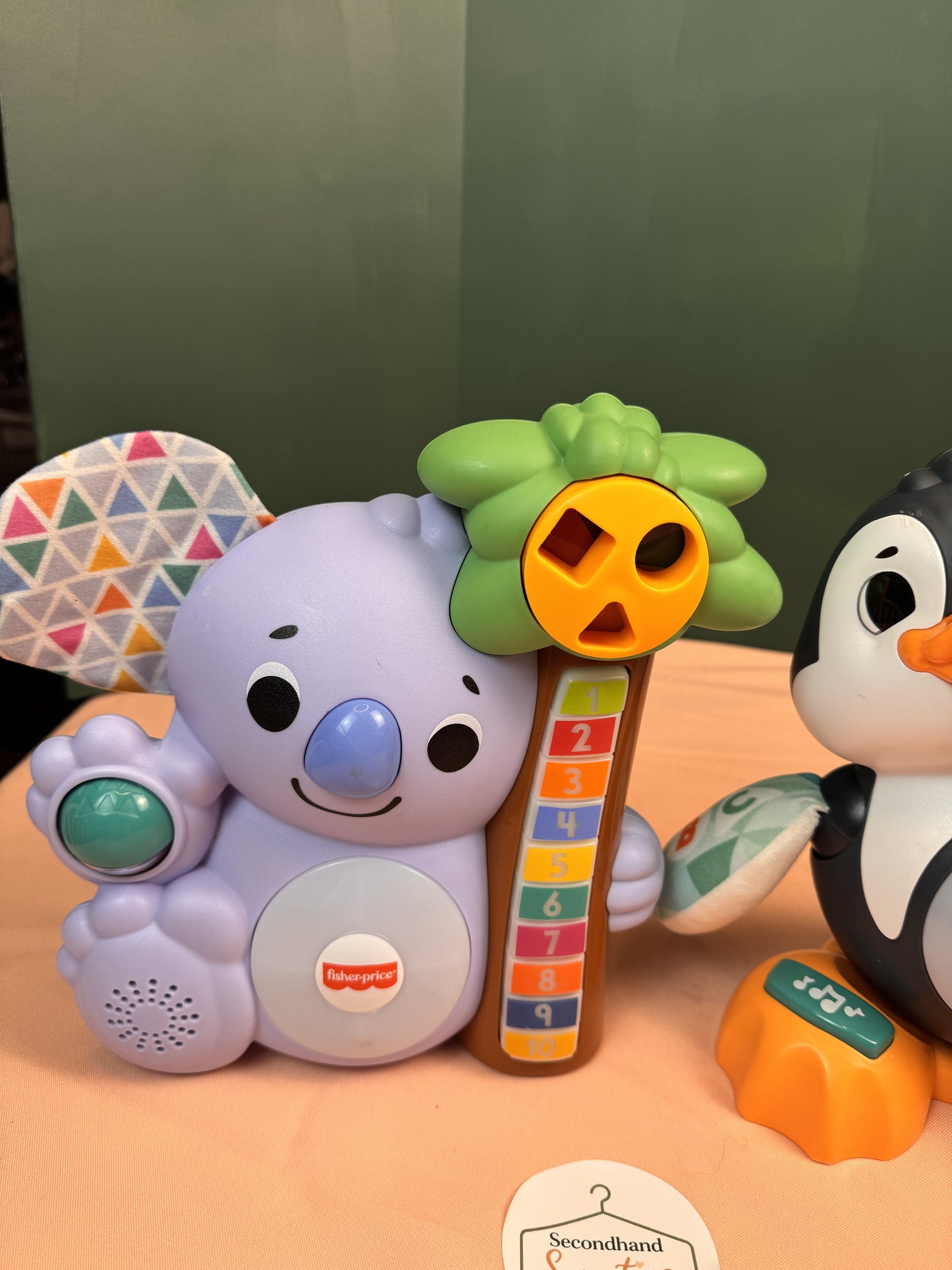 Fisher-Price Linkimals Waddle & Bobble Penguin Interactive Learning Toy #924