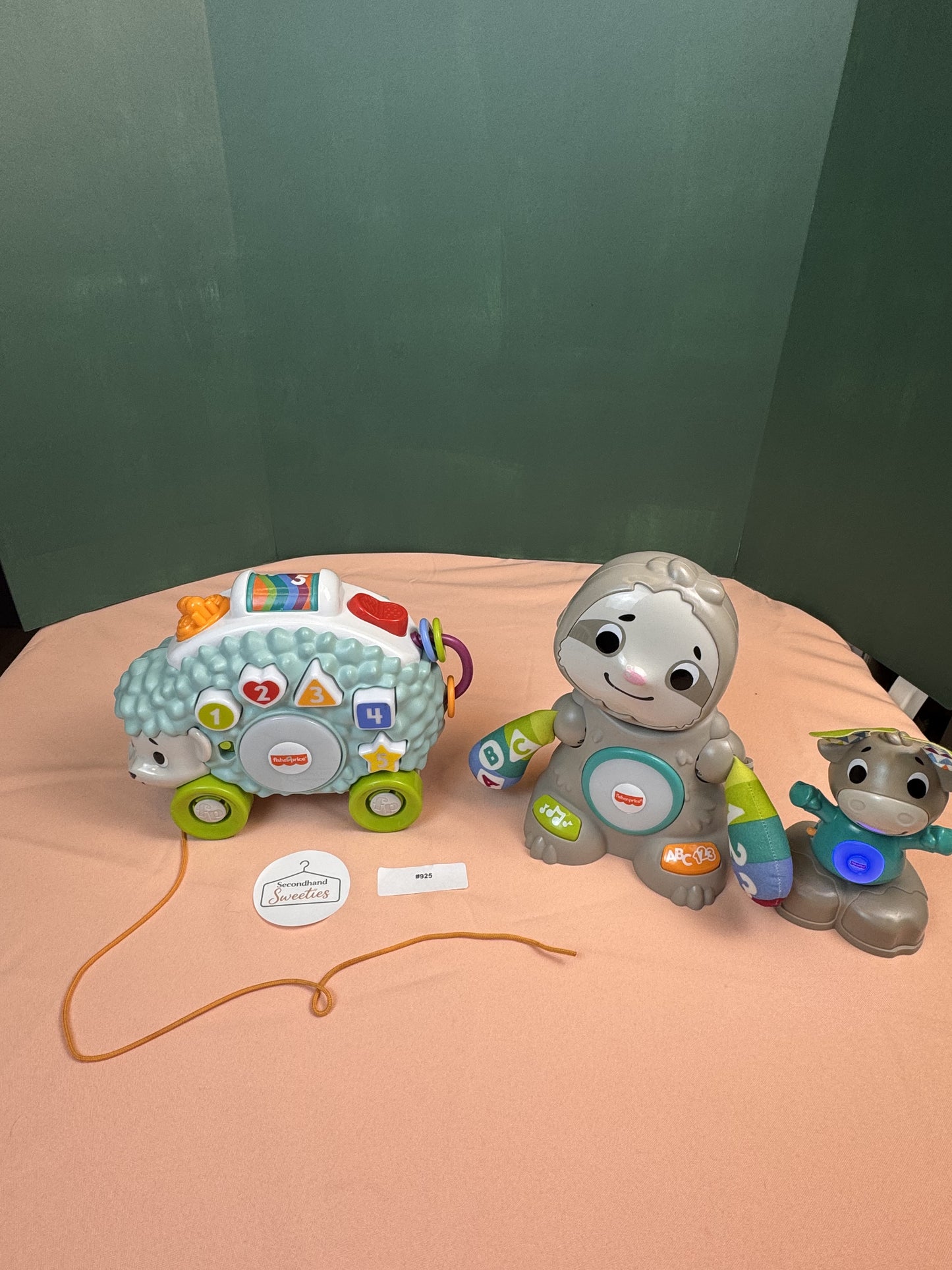 Fisher-Price Linkimals Smooth Moves Sloth Interactive Learning Toy #925