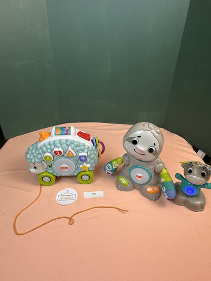 Fisher-Price Linkimals Smooth Moves Sloth Interactive Learning Toy #925