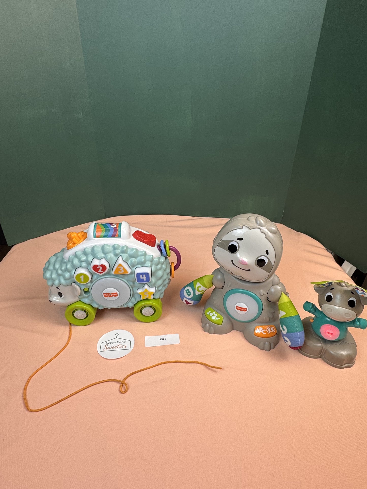 Fisher-Price Linkimals Smooth Moves Sloth Interactive Learning Toy #925