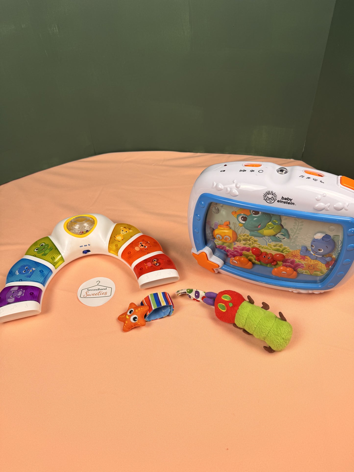 Baby Einstein Ocean Explorers Sensory Discovery Bundle Aquarium & Musical Toy #927