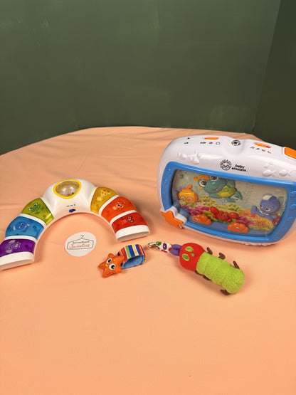 Baby Einstein Ocean Explorers Sensory Discovery Bundle Aquarium & Musical Toy #927