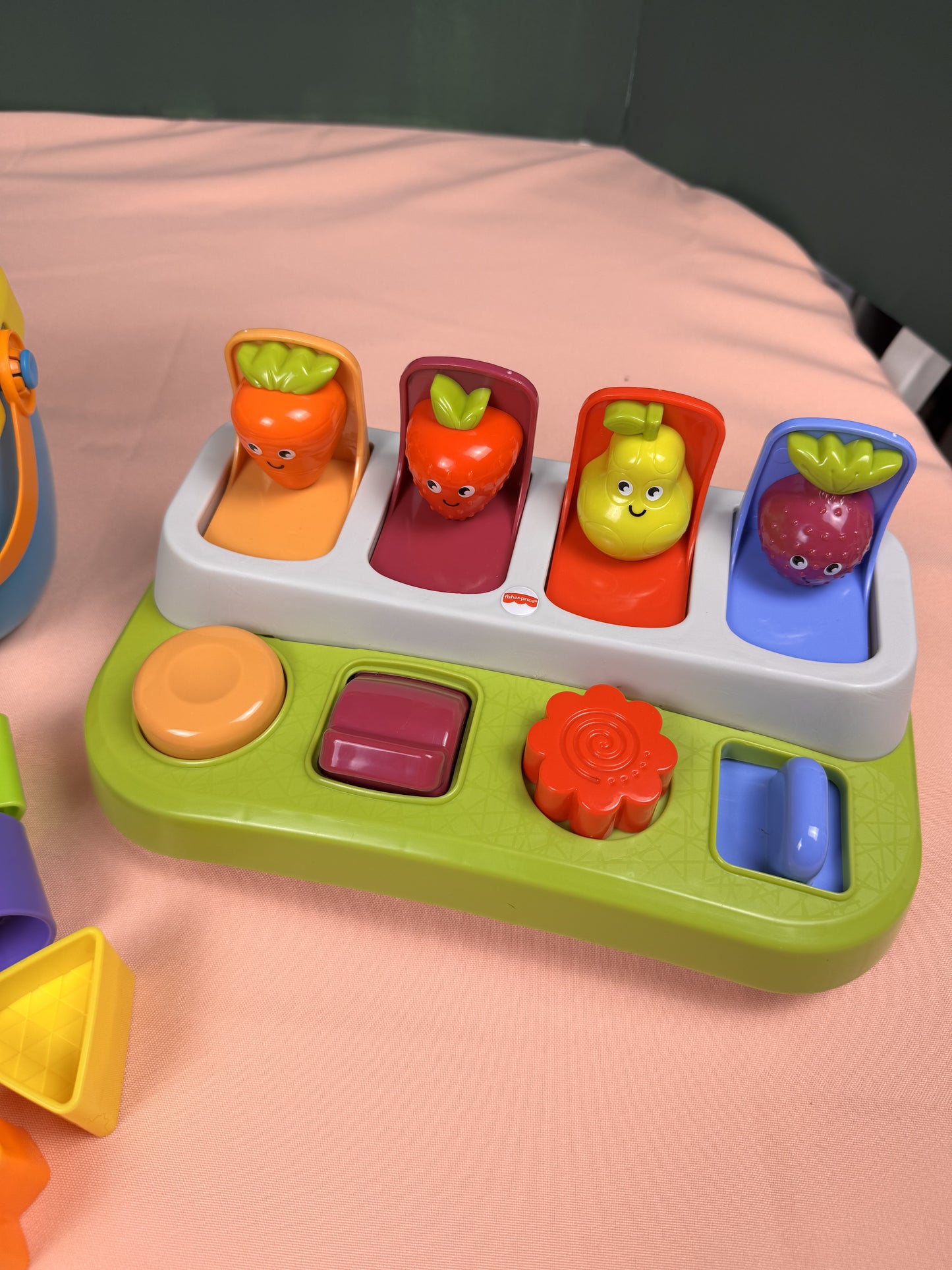 Fisher-Price Laugh & Learn Early Learning Toy Bundle Activity Center Shape Sorter #928