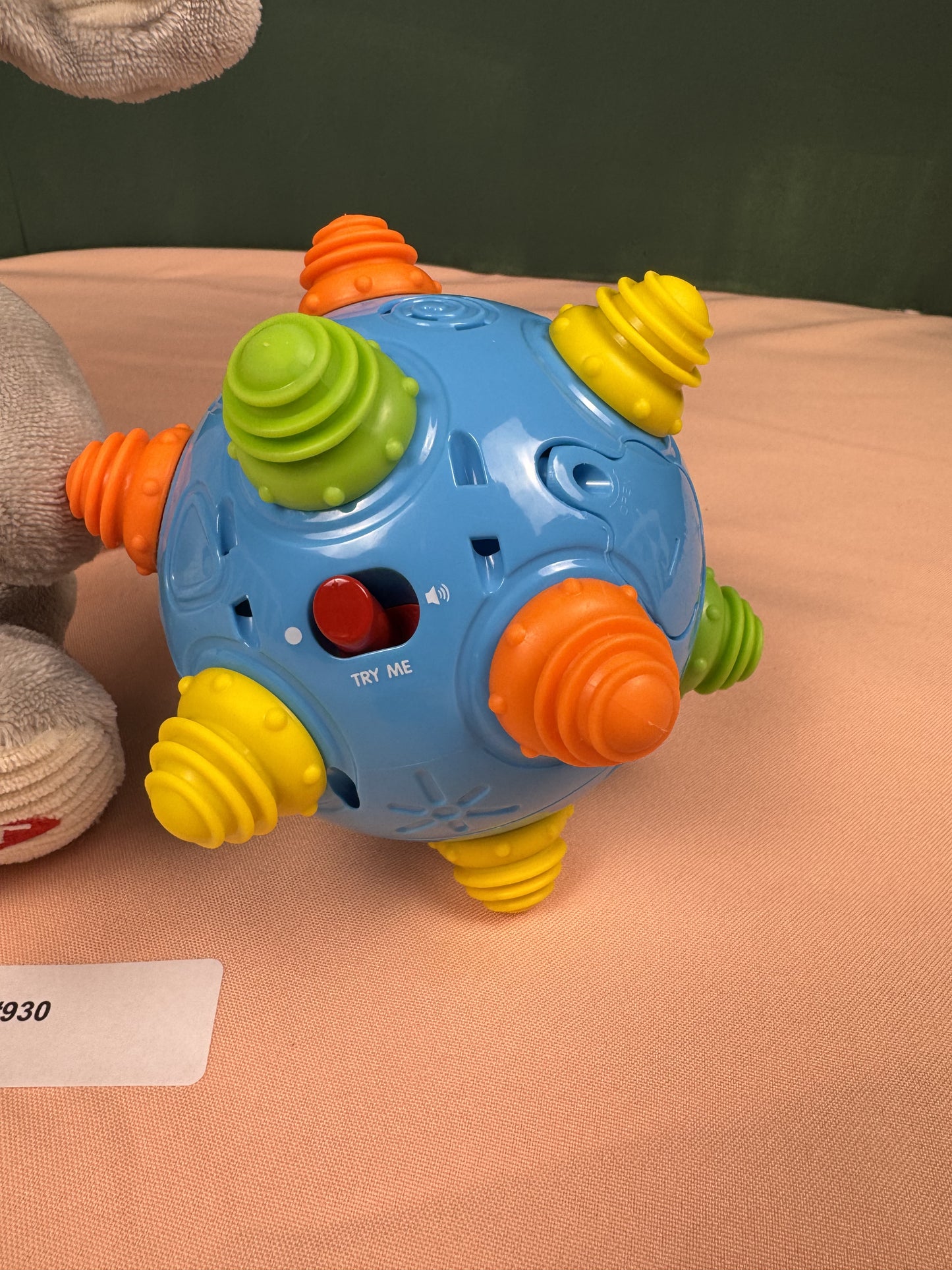 Spark Create Imagine Plush Elephant & Interactive Rolling Sensory Ball Bundle #930