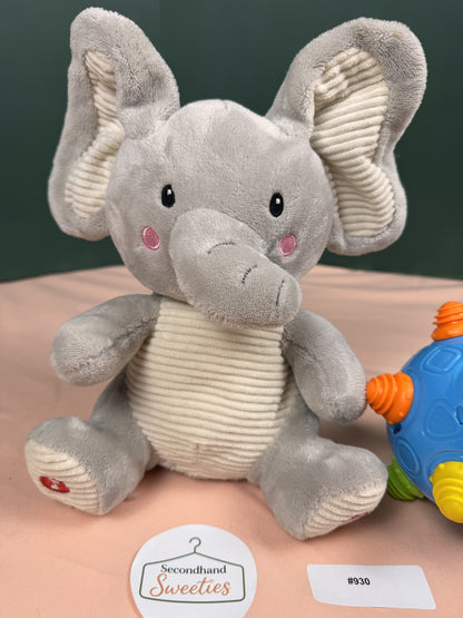 Spark Create Imagine Plush Elephant & Interactive Rolling Sensory Ball Bundle #930