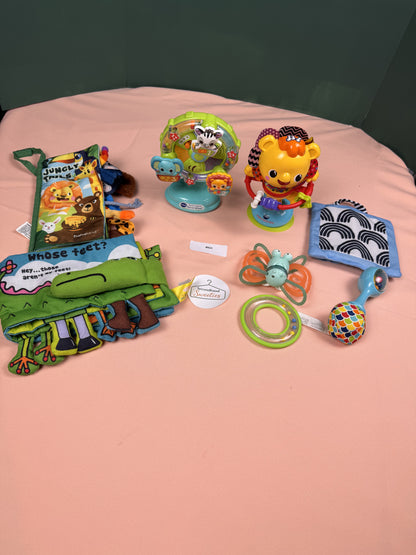 Baby Toy Bundle – VTech, Hahaland, & Sensory Toys Lot #931