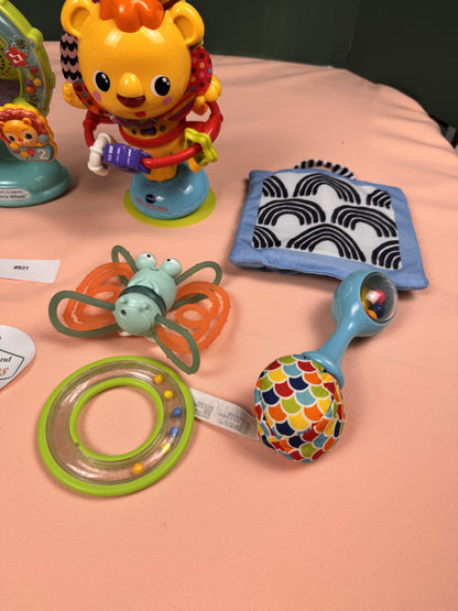 Baby Toy Bundle – VTech, Hahaland, & Sensory Toys Lot #931