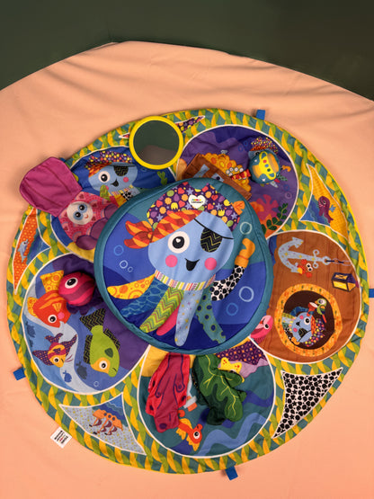 Lamaze Pirate Adventure Activity Play Mat with Sit-Me-Up Support Seat – SKU #934