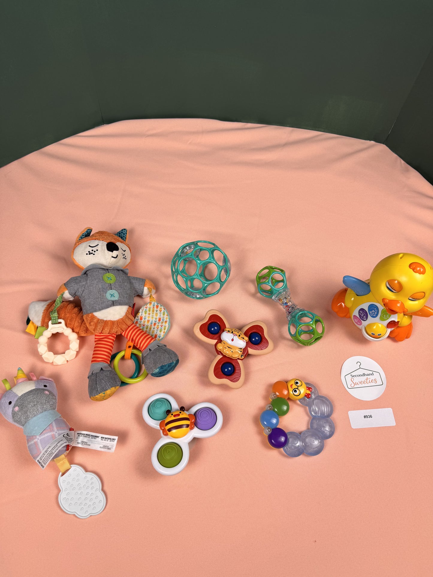 Baby Sensory Toy Bundle – Infantino, Oball, Baby Einstein & More – SKU #936