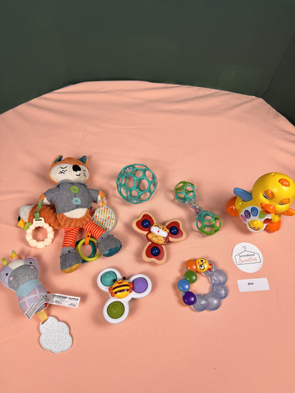 Baby Sensory Toy Bundle – Infantino, Oball, Baby Einstein & More – SKU #936