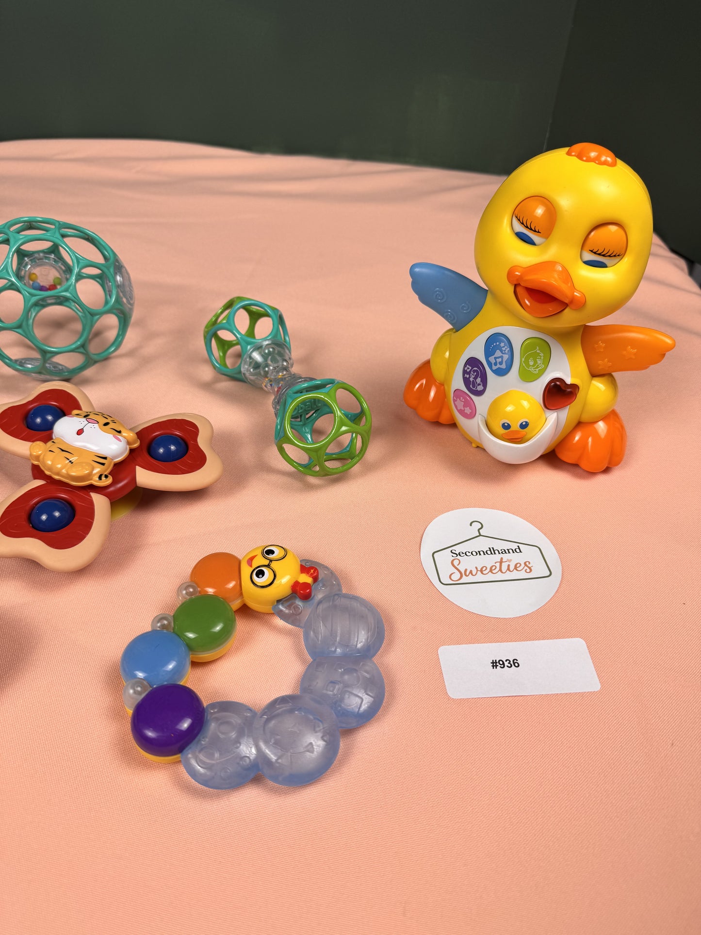 Baby Sensory Toy Bundle – Infantino, Oball, Baby Einstein & More – SKU #936