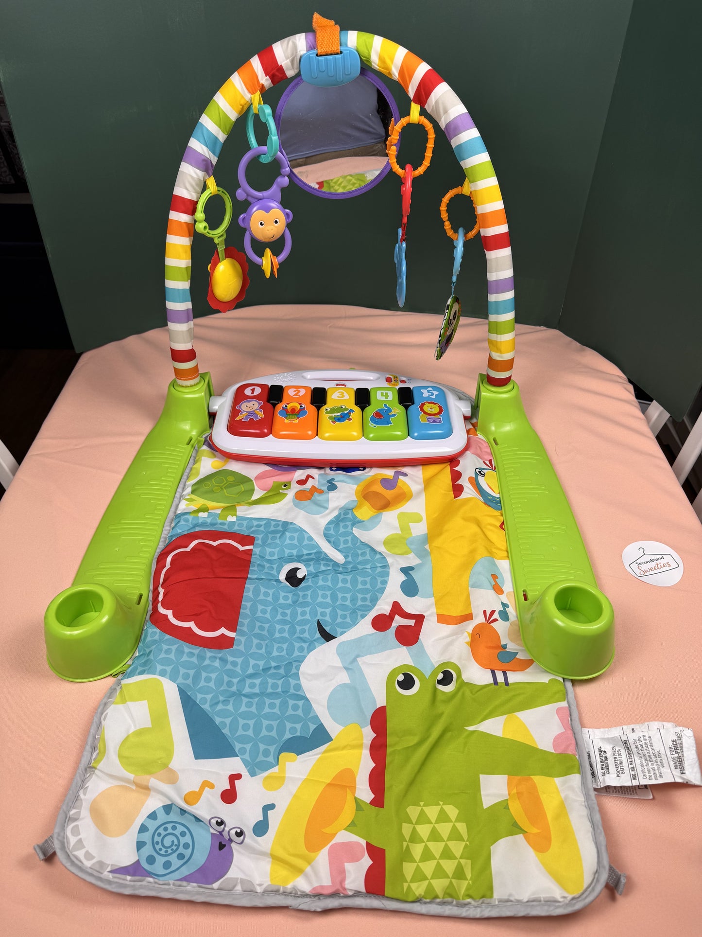 Fisher-Price Deluxe Kick & Play Piano Gym Activity Mat – SKU #940