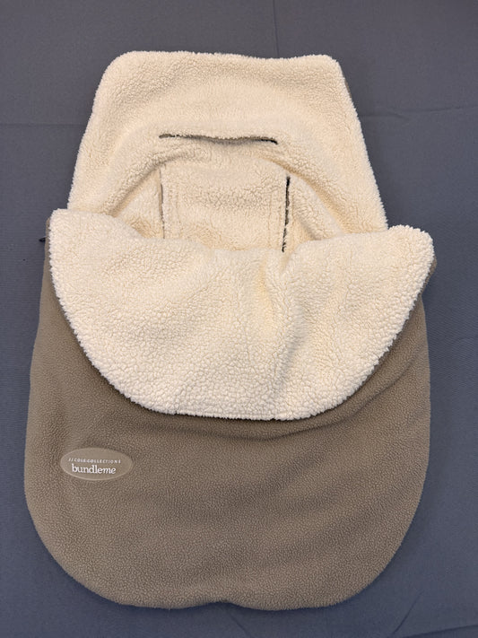 🧸 JJ Cole Collections Bundleme Infant Car Seat / Stroller Cover – Cozy Fleece #497