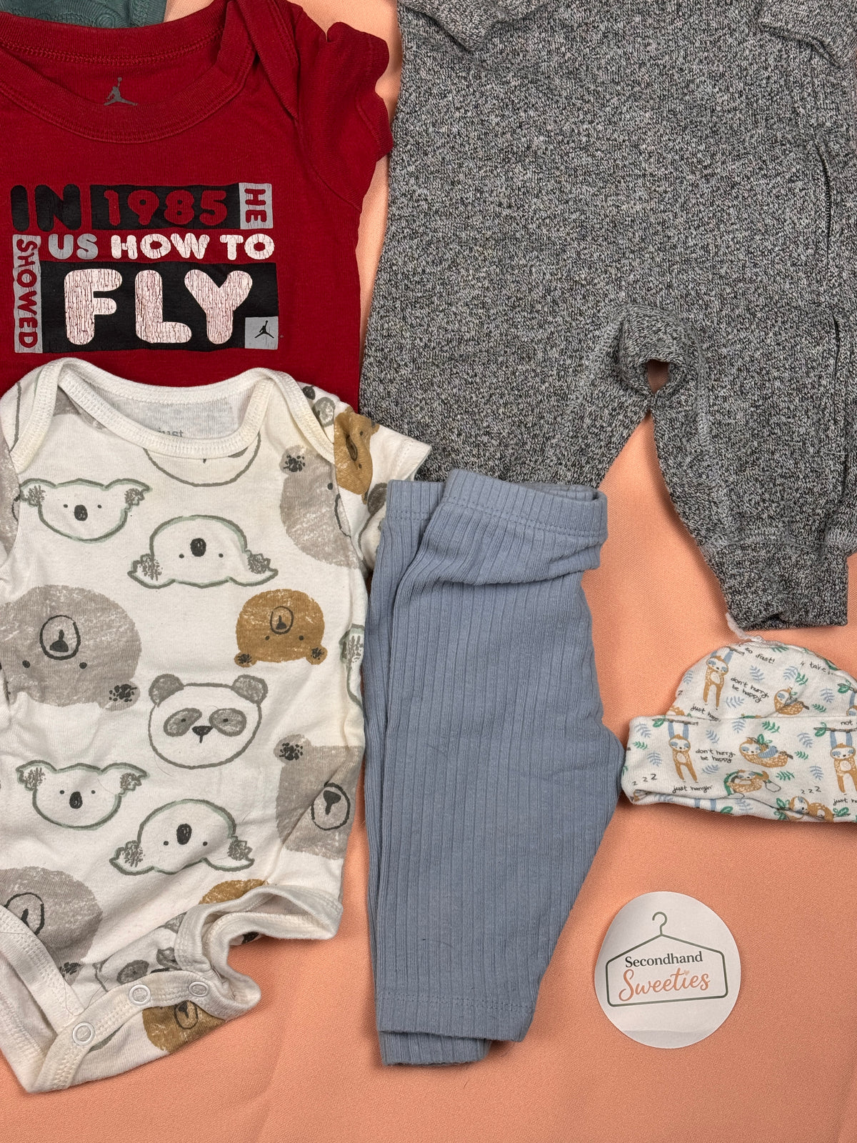 🍂 Baby Boy 0–3M Fall/Winter Clothing Lot – Carter’s, Roots, Disney & More – #179