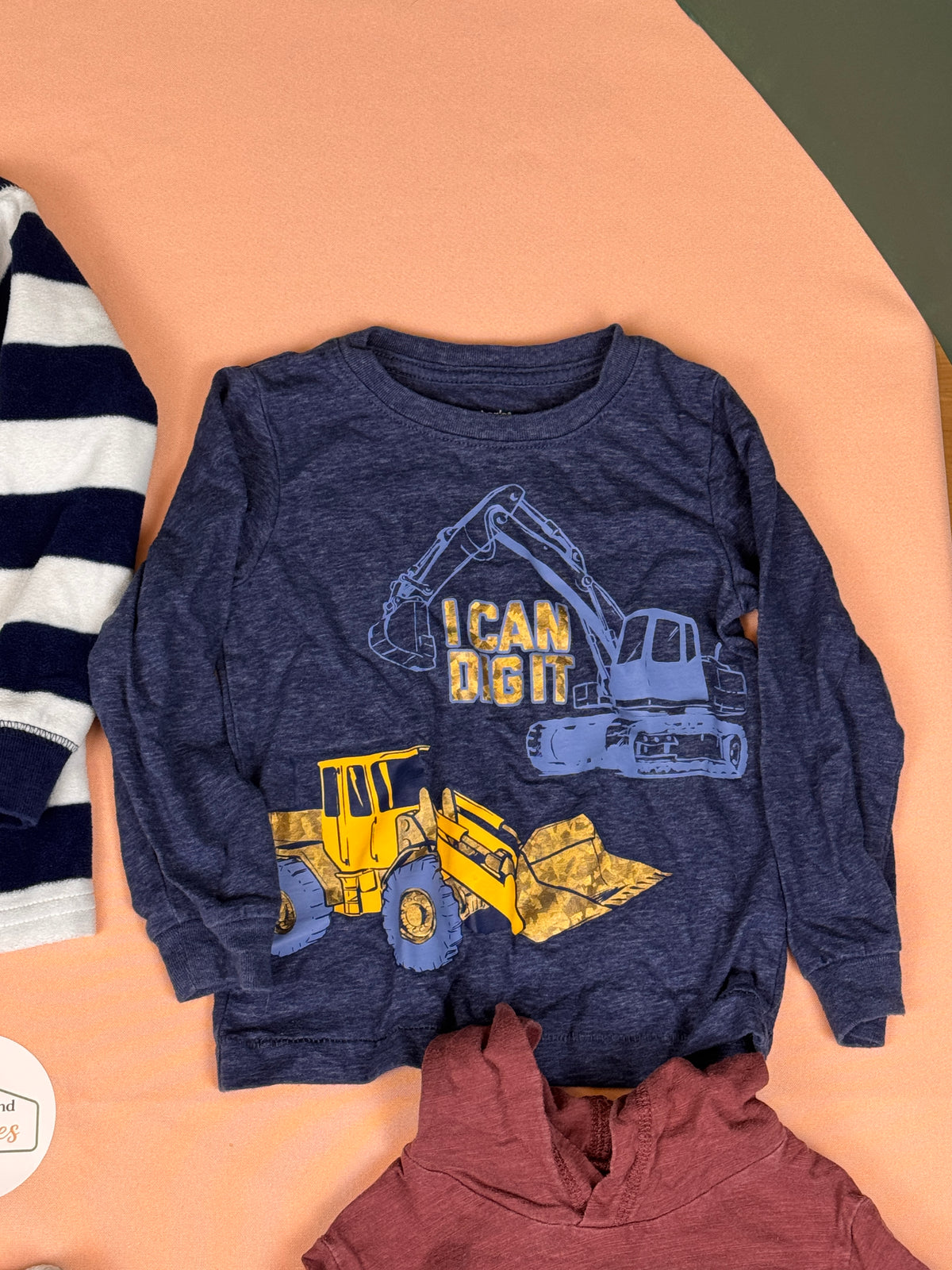 24M Boys Fall Mini Lot – Carter’s, OshKosh & Children’s Place – 5 Pieces – #137