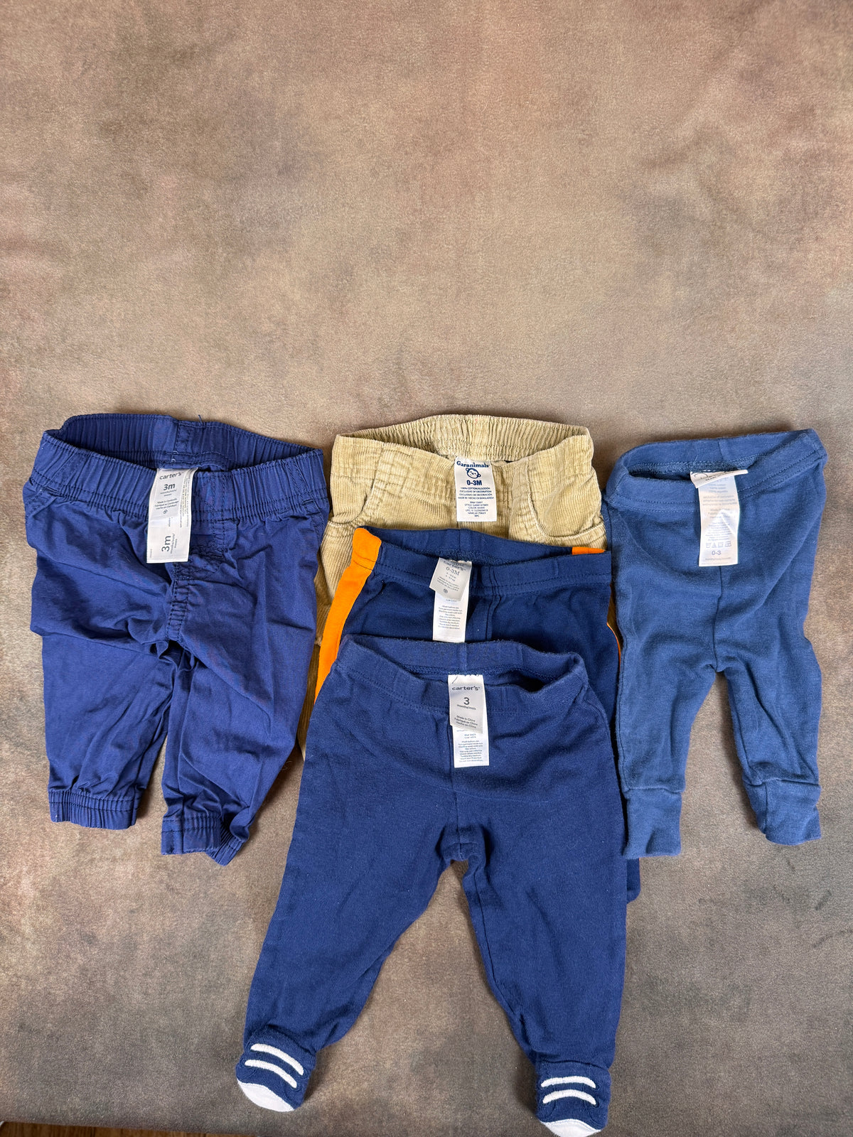 Baby Boy 0-3M Fall Winter Clothing Lot Carter’s Gap 13 Pc #1140