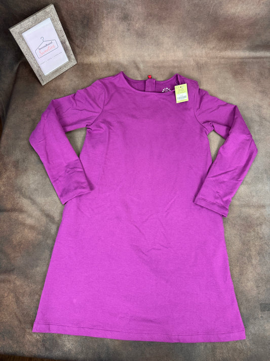 NWT Primary Cozy Dress Boysenberry Purple Girls Size 12 Long Sleeve #1176