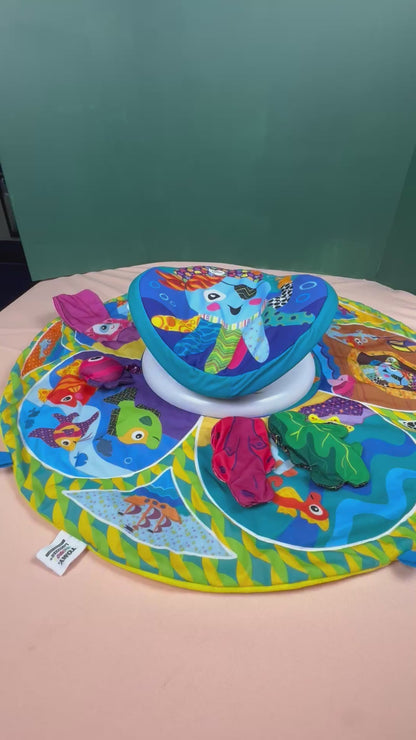 Lamaze Pirate Adventure Activity Play Mat with Sit-Me-Up Support Seat – SKU #934
