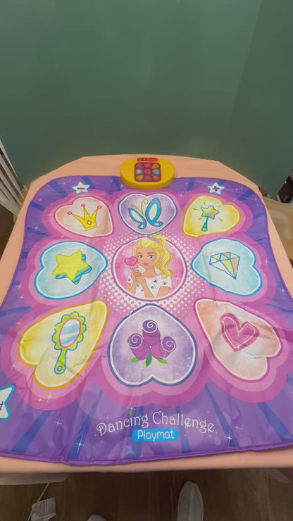 Dancing Playmat SunLin Dancing Challenge Playmat Interactive Musical Dance Mat for Kids Princess #838