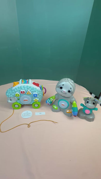 Fisher-Price Linkimals Smooth Moves Sloth Interactive Learning Toy #925